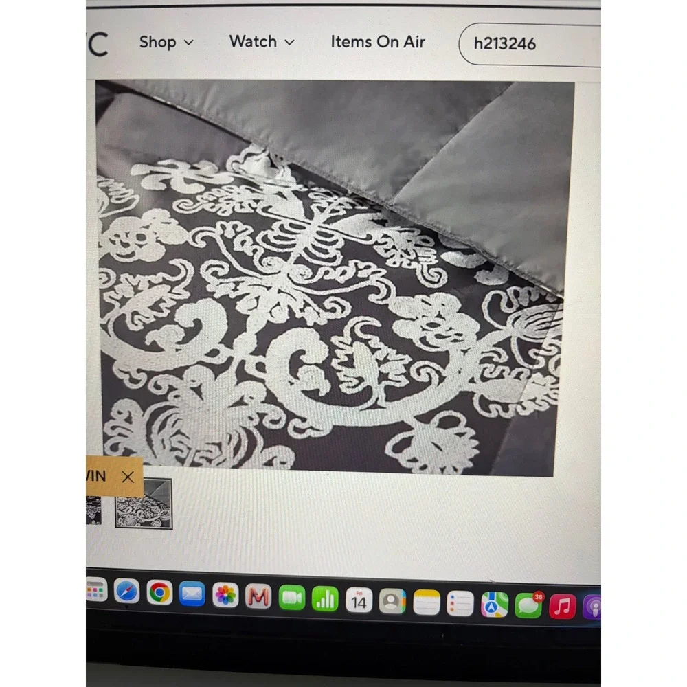 Catherine Zeta Jones KING DOWN Comforter NEW